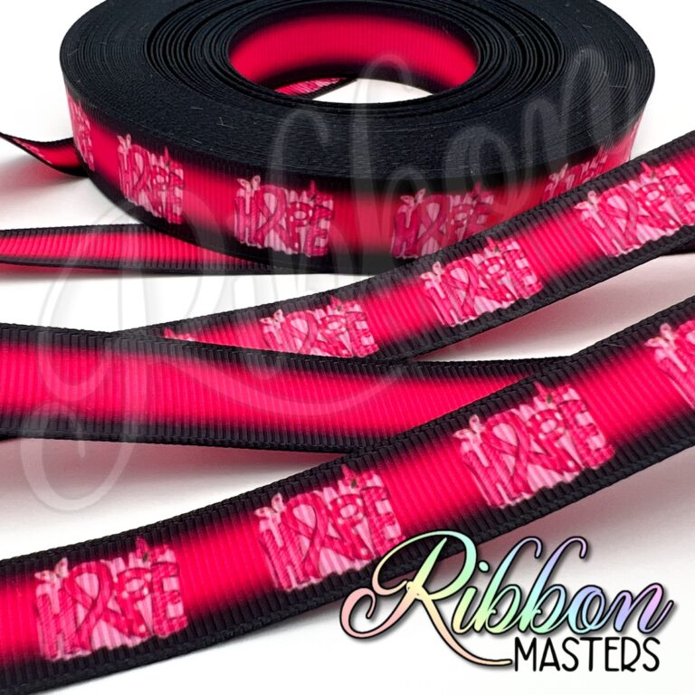 Hope Ombre Black and Pink | Ribbon Masters