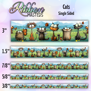 Cats Wholesale Single Sided Pre-Buy Ribbon Open Until 1/18/2026