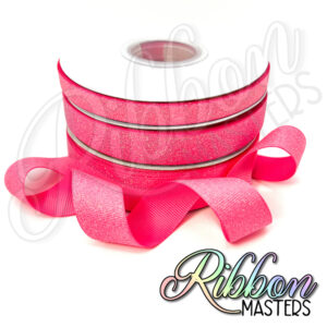 Hot Pink Glitter Ribbon