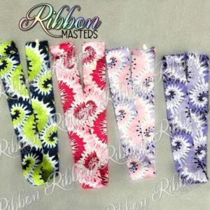 Tie Dye 3 Wholesale DOUBLE Sided Pre-Buy Ribbon Open Until 12/1/2025