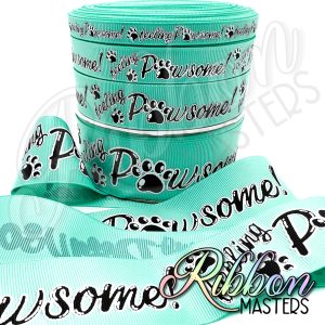 Pawsome Ink RTS Wholesale DOUBLE Sided Ribbon